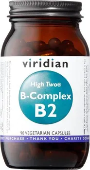 viridian B-Complex B2 High Two 90 cps.