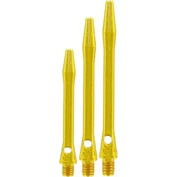 Příslušenství pro šipky Násadky na šipky Bull&#039;s Simplex Aluminium, zlaté, střední, 39mm