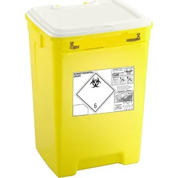 Nádoba na nemocniční odpad PACAZUR 50 l - bílé víko