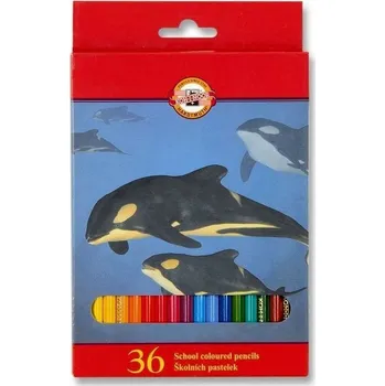 Výtvárné potřeby Školní pastelky - 36 ks - 3555