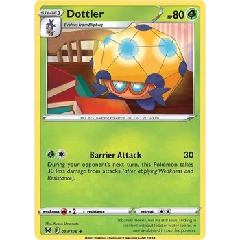 Sběratelská karetní hra Pokémon karta Dottler 019/196 - Lost Origin