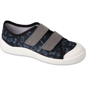 Chlapecká obuv Tenisky plátěnky kecky Befado Tim 772Y001 tm. modré GAME pro hráče velikost: 34