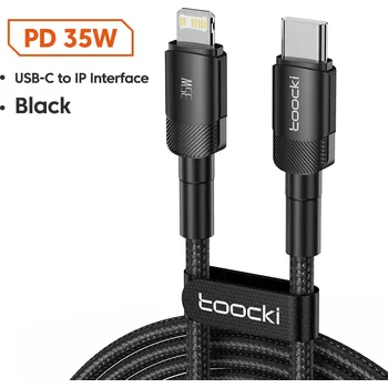 OEM Nabíjecí kabel pro iPhone Toocki PD 35W