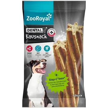 Pamlsek pro psa ZooRoyal dentální žvýkací pamlsek 3 × 7 kusů