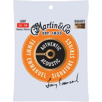Struna pro kytaru a smyčcový nástroj Martin Authentic Acoustic Flexible Core 92/8 Phosphor Bronze Light - T + prodloužená záruka 3 roky