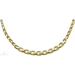 Zlatý náhrdelník z kombinovaného zlata