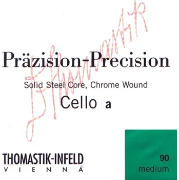 Struna pro kytaru a smyčcový nástroj Thomastik Infeld Thomastik struny pro čelo Precizní ocelMěkké 93w 5337