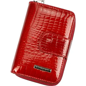 Peněženka Tmavěčervená dámská kožená peněženka Lorenti 115-RS