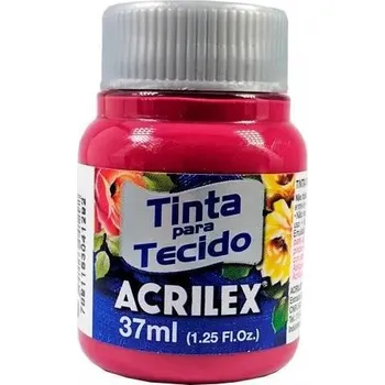 Speciální výtvarná barva Acrilex Barva na textil 37ml - karmínová červená 509