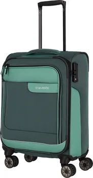 Cestovní kufr Travelite Viia 4W S zelený