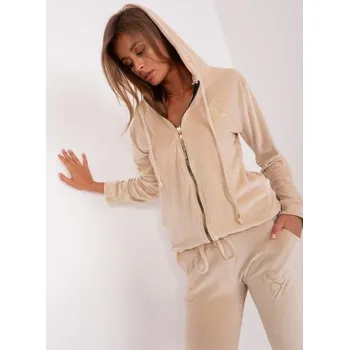 Dámský komplet s kalhotami MELODY světle béžový