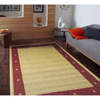 Koberec ORIENTAL WEAVERS Kusový koberec SISALO 879/J84 Red BARVA: Červená, ROZMĚR: 40x60 cm