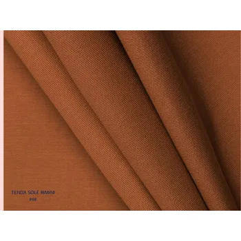 Mirtex Tkanina TENDA SOLE RIMINI 220/202 Hnědá Marrone šíře 140cm