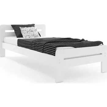 Postel Nábytek PEGAS s.r.o. Postel DALLAS bez matrace, 90x200 cm, Bílá