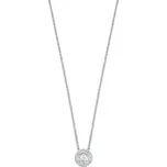 Morellato Stříbrný náhrdelník s třpytivým přívěskem Tesori SAIW64 (řetízek, přívěsek) + 2 měsíce na vrácení zboží