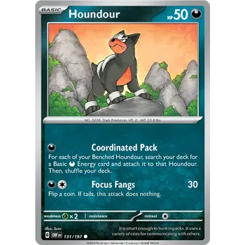 Sběratelská karetní hra Pokémon TCG Houndour 131/197