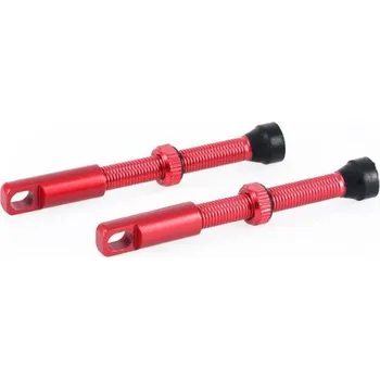 Ventilek pro bezdušové aplikace, OXFORD (červená, vč. čepičky, slitina hliníku, délka 48 mm)