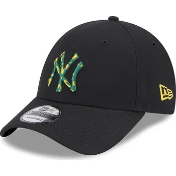 Kšiltovka kšiltovka New Era 9FO Seasonal Infill MLB New York Yankees - Black/Green/Yellow one size