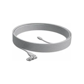 Napájecí kabel Logitech kabel pro Stolní mikrofony Rally, Prodlužovací kabel, 10m, bílá