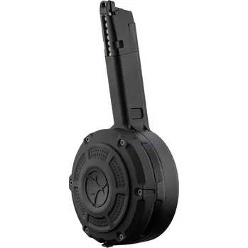 Action Army Plynový bubnový zásobník na 350 kuliček pro Assassin AAP-01 - černý