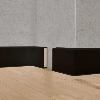 soklová lišta Döllken Soklová lišta Cubu flex life černá 60 mm