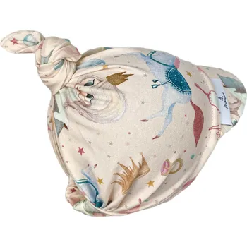 Šátek Mimilove Bavlněný dětský šátek s kšiltem 1-5 let Princezna