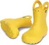 Dívčí holínky Crocs Kids’ Handle It Rain Boot žluté