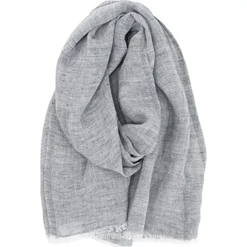 Šála Lapuan Kankurit Lněný šál Lempi, šedý