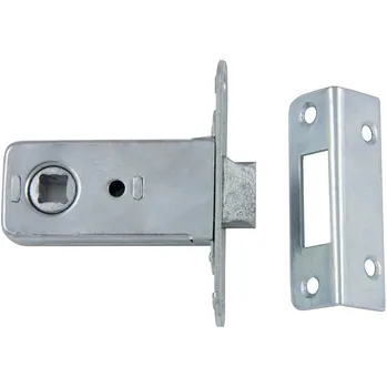 Nábytkové kování DOMINO Zadlabávací úsporný zámek Chrom