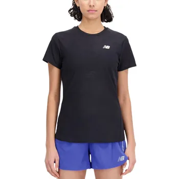Dámské tričko Triko New Balance Q Speed Jacquard Short Sleeve wt33281-bk Velikost M