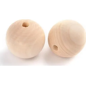 Dětské navlékací korálky Dřevěné korálky č.12 (18 mm)