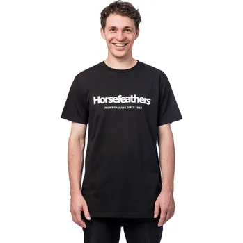 Pánské tričko Tričko Horsefeathers Quarter black XL 2025 - Odesíláme do 24 hodin