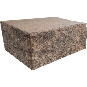 Zahradní obrubník DITON Tvárnice Muráno 14/25 koncový 3/4 kámen 330x250x140 mm bahia