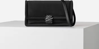 Kabelka Karl Lagerfeld K/Autograph Soft Nylon Phone Pouch černé
