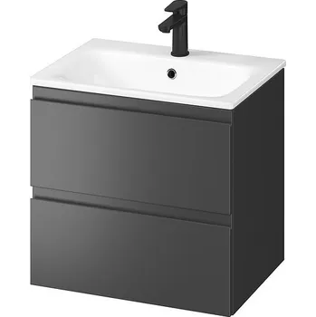 Koupelnový nábytek Cersanit Moduo-In set B817 60 anthracite DSM skříňka+umyv S801-472-DSM