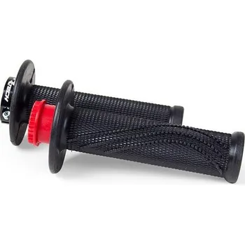 Auto-moto Gripy lock-on R20 Wave, RTECH (černé, 1 pár)