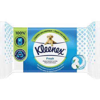 Toaletní papír Kleenex Fresh vlhčený toaletní papír 42 ks