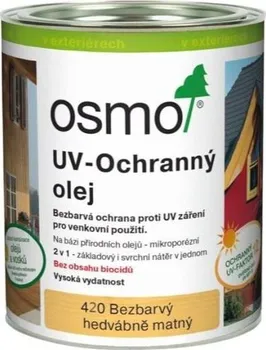 Olej na dřevo OSMO Color Extra UV ochranný olej 750 ml