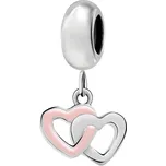 Morellato Srdíčkový přívěsek Drops Intertwine Hearts SCZ953 + 2 měsíce na vrácení zboží