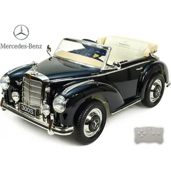 Dětské elektrovozidlo Luxusní elektrické autíčko Mercedes-Benz 300S, černé