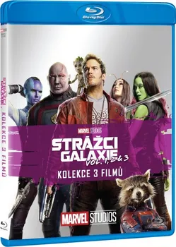 Blu-ray film Strážci Galaxie: 1-3 Kolekce (2014, 2017, 2023) 3 disky