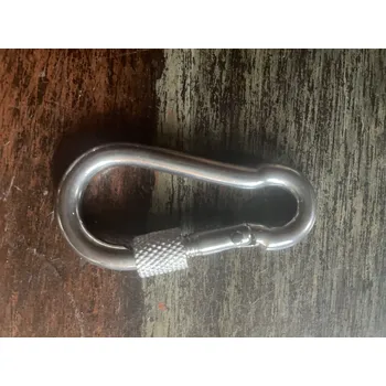 Jištění karabina s pojistkou, pozink