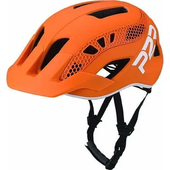 Cyklistická přilba Přilba P2R ZENERO M/L (59-61 cm) Matte Orange/White