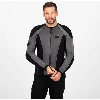 Moto bunda Pánská motocyklová bunda Knox Urbane Pro MK3 stříbrná 4XL
