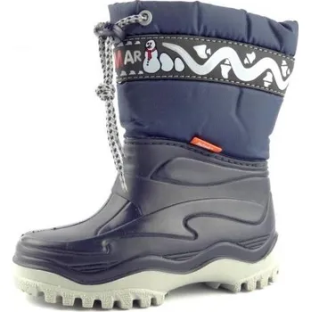 Dívčí sněhule Dětské sněhule Frost modrá, velikost 24-25