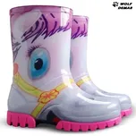 Dětské holinky Demar Twister Print 0036 HA pony