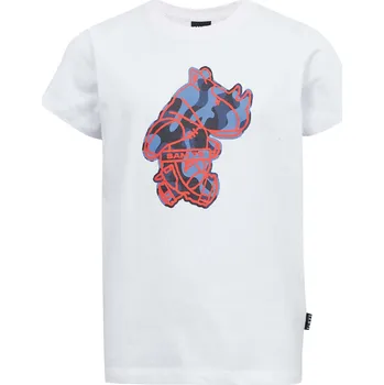 Chlapecké tričko Chlapecké triko SAM 73 SILAQUI KT 502 BÍLÁ 104