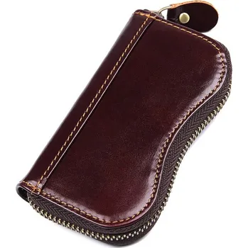 Ledvinka Luxusní kožené pouzdro retro na klíče Barva (Varianta): Design1