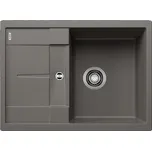 Blanco Metra 45 S Compact, silgranitový dřez 680x500x190 mm, 1-komorový, šedá vulkán, BLA-527286