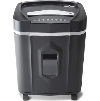 Skartovačka AT skartovač AT-13C/ řez 4x12 mm/ pracovní síře 225 mm/ kapacita 13 listů/ objem koše 19 l/ stupeň utajení P4/ černý